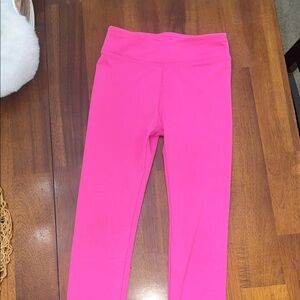 Under Armour Vibrant Pink Kids Leggings